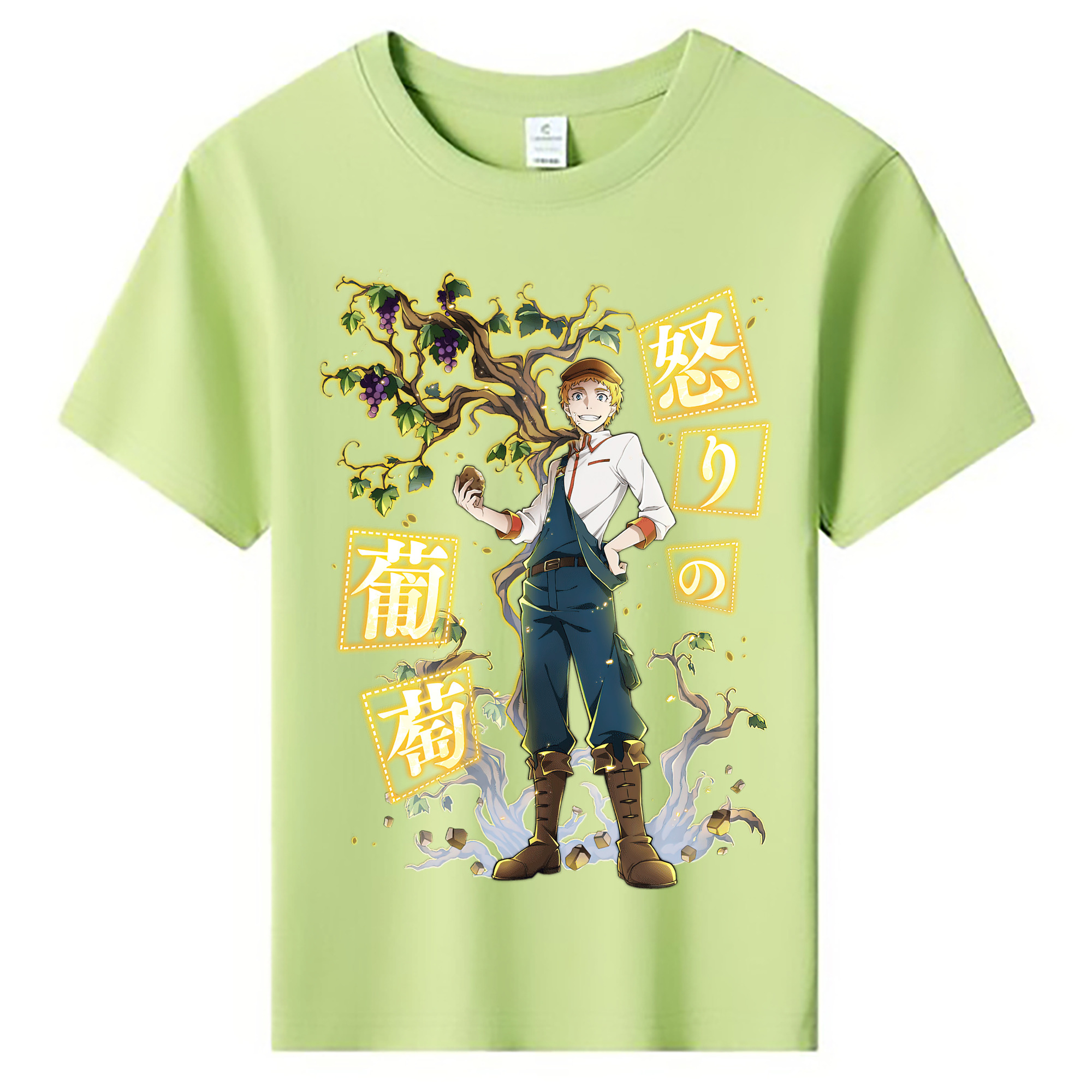 （画像用） 文豪ストレイドッグス Bungo Stray Dogs 綿100％キッズTシャツ（フロントプリント）